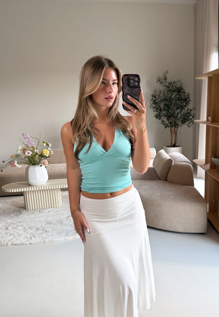 Famous Online Store Yuli haltertop turquoise