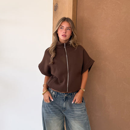 Famous Online Store Zippervest Daisy bruin