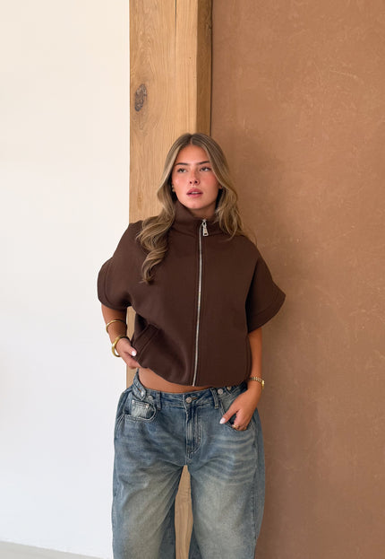 Famous Online Store Zippervest Daisy bruin