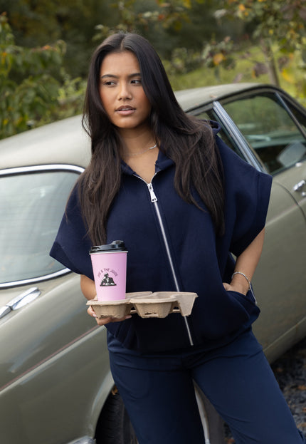 Famous Online Store Zippervest Marivelle Blauw