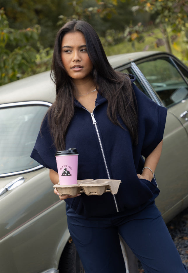 Famous Online Store Zippervest Marivelle Blauw