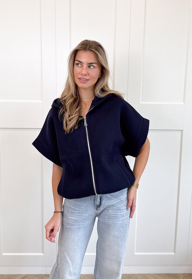 Famous Online Store Zippervest Marivelle Blauw