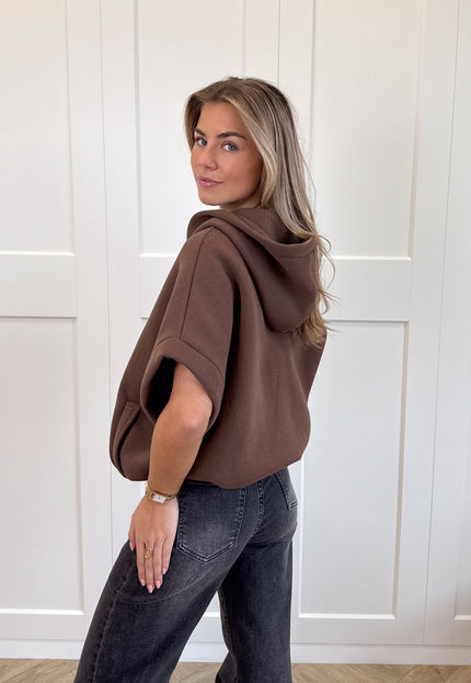 Famous Online Store Zippervest Marivelle Bruin