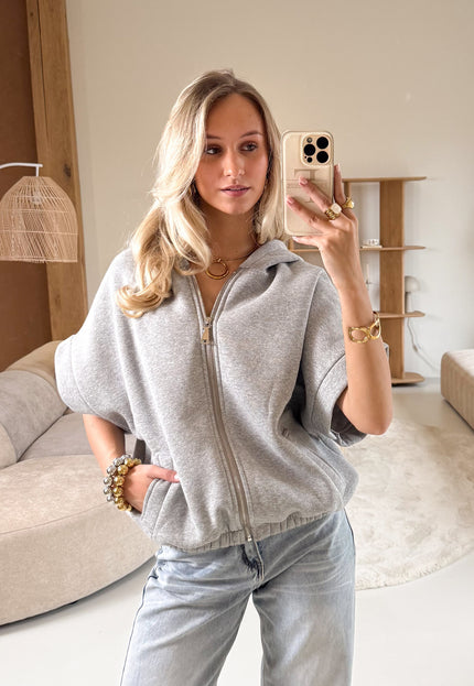 Famous Online Store Zippervest Marivelle Grijs