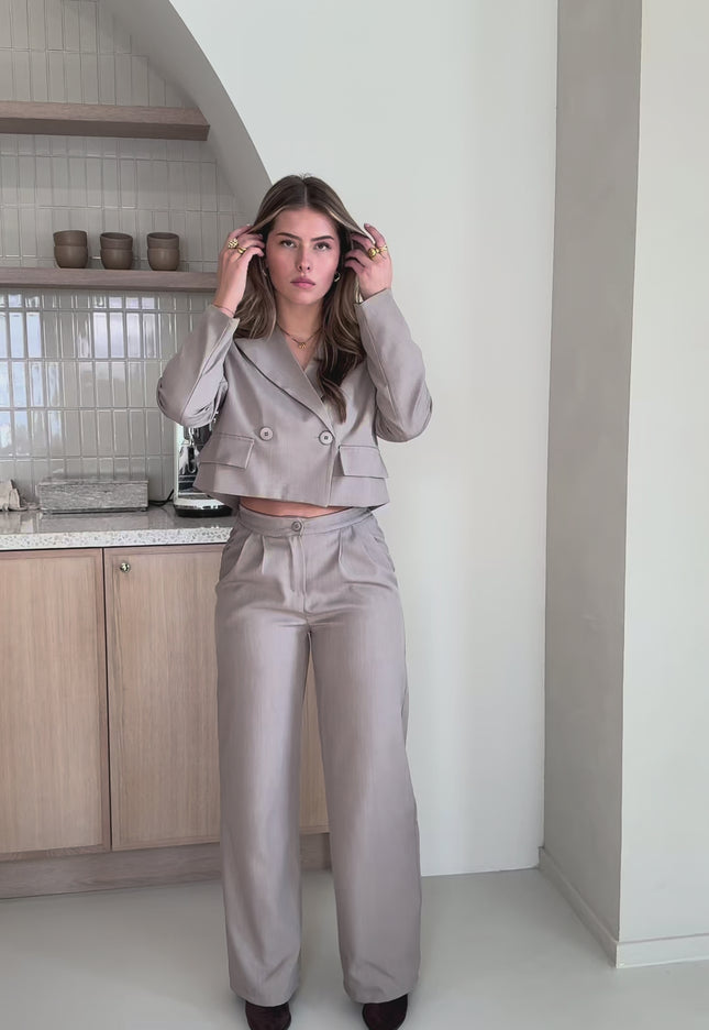 Co-ord set Rosalie taupe