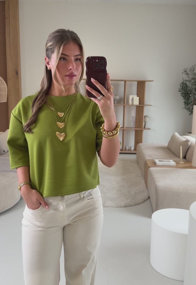 Lexi tshirt groen