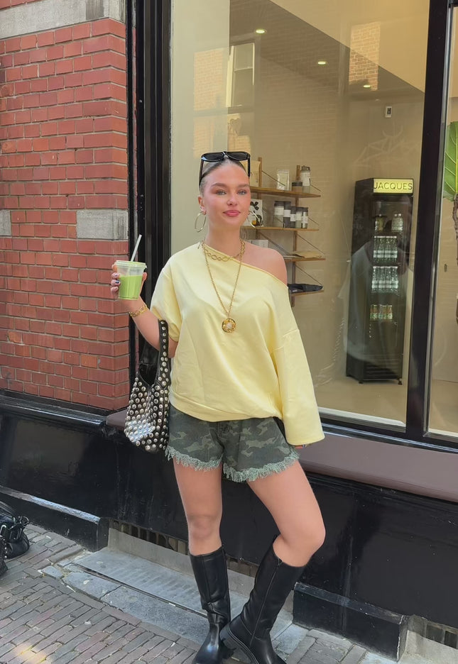 Sweater Imke butter yellow