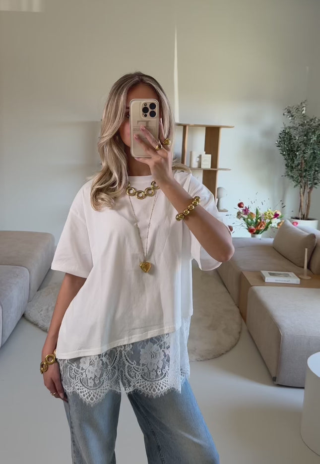 T-shirt lace Dana