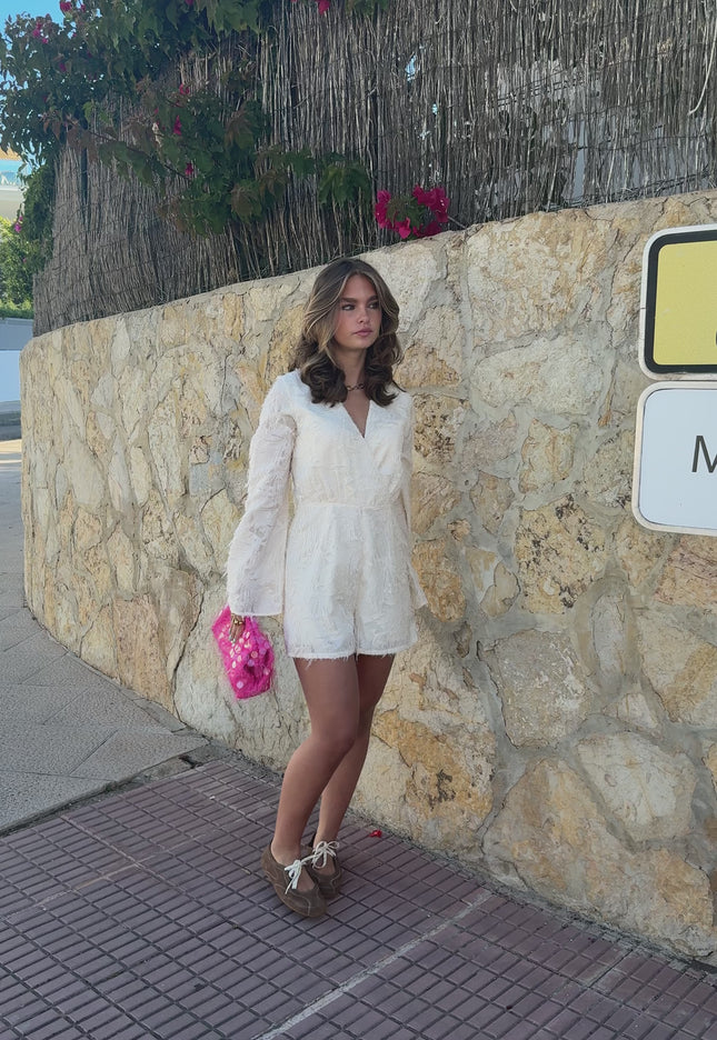 Playsuit Diede ecru