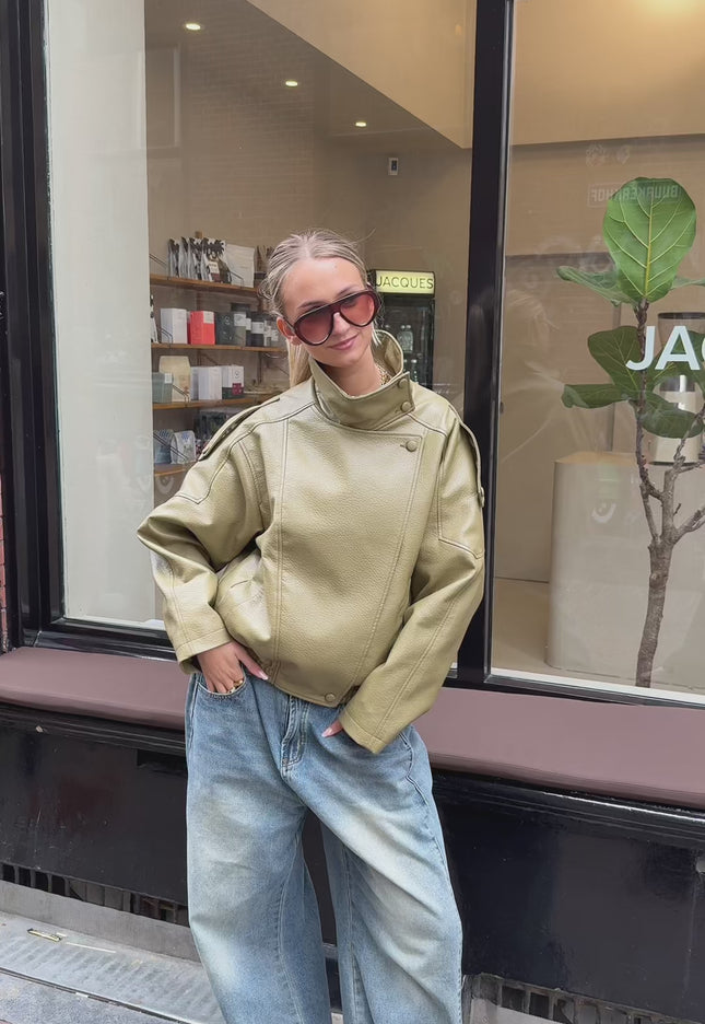 Ruby jas olive green