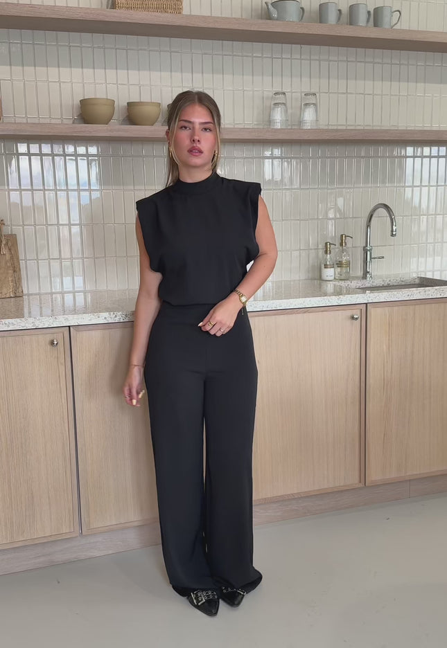 Jumpsuit Luara zwart