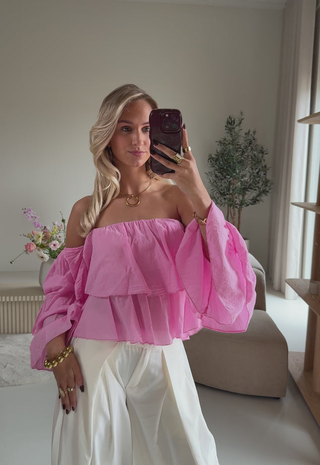 Jamie top roze
